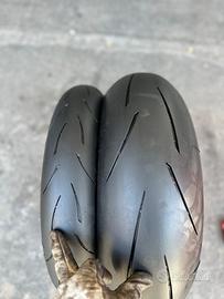 Coppia moto 120/70/17 + 200/55/17 Metzeler K3