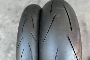 Coppia moto 120/70/17 + 200/55/17 Metzeler K3