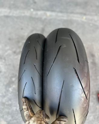 Coppia moto 120/70/17 + 200/55/17 Metzeler K3