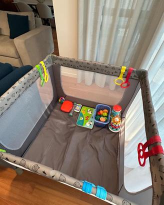 Box Hauck Sleep’n Play grigio