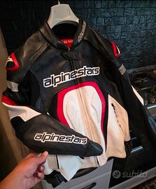 giacca Moto Alpinestar pelle