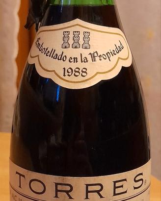 Vino da collezione Torres Sangre de Toro 1988