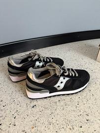 Saucony Shadow nere e argento