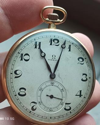 Orologio omega da tasca omega antico in oro