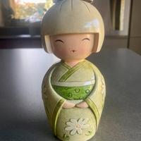 Kokeshi salvadanaio con scatola originale