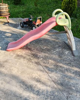 Giochi per bambini trattore + scivolo