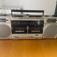 Radio cassette recorder vintage funzionante