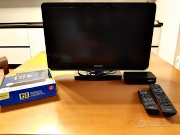 TV 24 pollici Philips con lettore DVD integrato