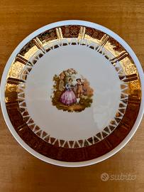 Piatti Vintage Winterling Bavaria scena romantica