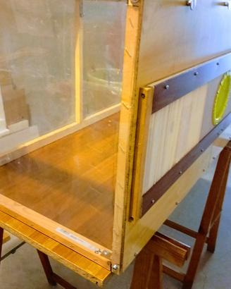 mini cabina di verniciatura