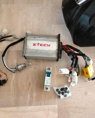 centralina ztech + accessori 