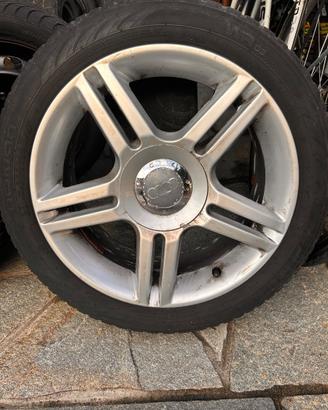Gomme invernali con cerchi in lega Audi
