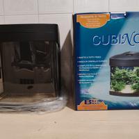 Acquario Cubino con accessori