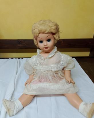 bambola vintage70 cm   celluloide pesante 