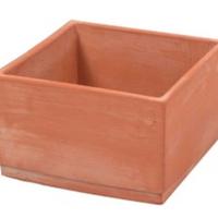 Vaso terracotta toscana Trequanda fatto a mano.