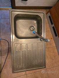 set cucina inox