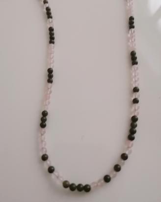 Collana con orecchini 