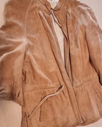  giacca e gonna longhette in renna vintage 