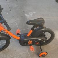 Bici con le rotelle