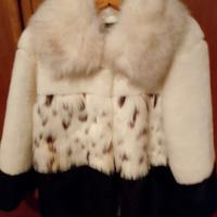 giacca in pelliccia sintetica 