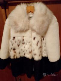 giacca in pelliccia sintetica 