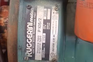 motopompa Ruggerini p105/2