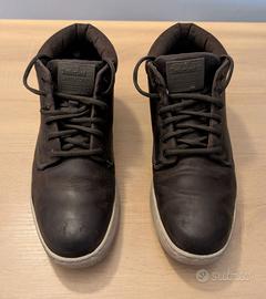 Scarponcini in pelle marrone Timberland Tg.43