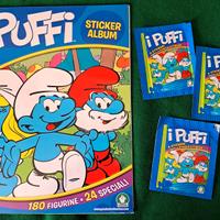 Album Vuoto Puffi 2012 + 3 bustine - 15 figurine