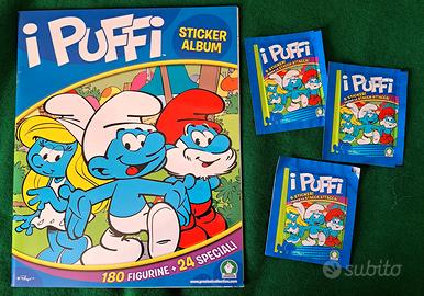 Album Vuoto Puffi 2012 + 3 bustine - 15 figurine