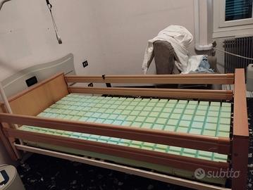 Letto ortopedico motorizzato per anziani/disabili
