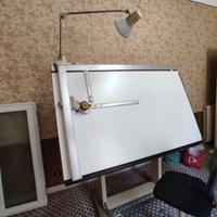 TAVOLO DA DISEGNO CON TECNIGRAFO “NEOLT LEONARD”