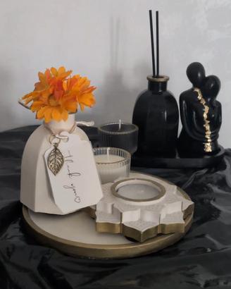 arredo diffusore ambiente in gesso 