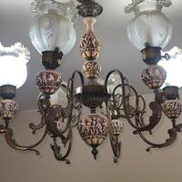 Lampadario capo di monte