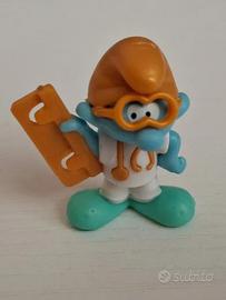 Puffo dottore radiologo Kinder 2021
