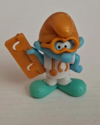 Puffo dottore radiologo Kinder 2021