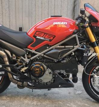 Ducati monster avantreno forcelle ohlins radiali