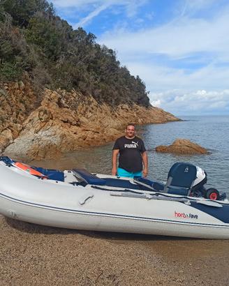 gommone Honda T40