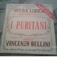 Vincenzo Bellini - I puritani. Disco in vinile