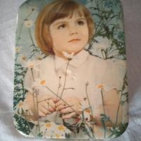 Scatola metallo vintage