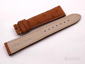 Cinturino Jaeger Le-Coultre Struzzo Miele 19 mm