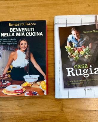 Coppia libri di cucina