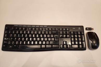 Tastiera e mouse wireless Logitech