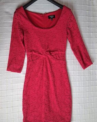 Abito Guess in pizzo elasticizzato fucsia – tg. 40