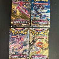 Bustine Pokemon Lucentezza Siderale Sealed