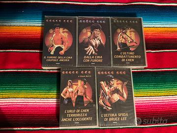 VHS nuove sigillate Bruce Lee film cinema