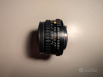 Obiettivo Pentax 50mm F2