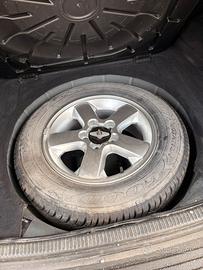 5 cerchi 17 per jeep grand cherokee wj