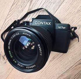 Contax 167 MT  perfetta con zoom 35/70