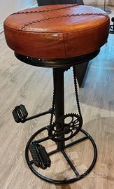Sgabello design stile industrial