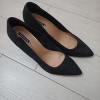 Scarpe nere con tacco nr. 40